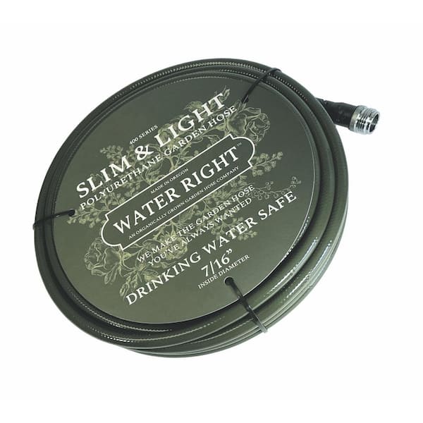 WaterRight 400 Series + 3/4 in. Dia x 50 ft. Light Duty + 7/16 in. Olive Garden Hose + 6-Pack Master Carton