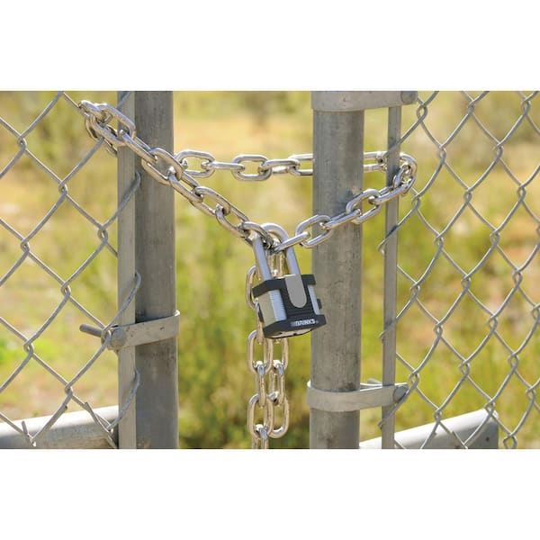 Brinks 60 mm Steel Commercial Padlock 672-60001 - The Home Depot