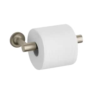 Purist Pivoting Toilet Paper Holder in Vibrant Brushed Bronze