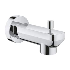 Lineare Wall Mount Tub Spout Trim Kit with Diverter in StarLight Chrome (Valve and Handles Not Included)