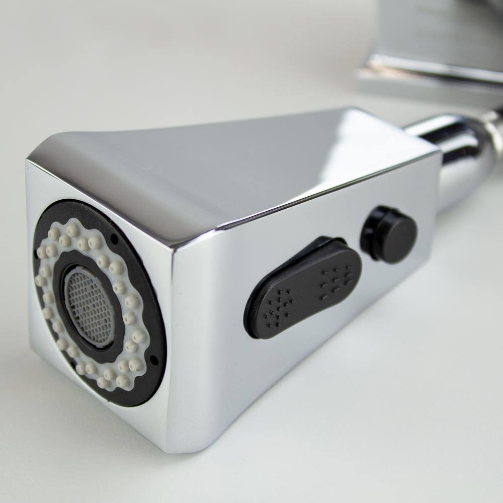 Kent Polished Chrome Pull-Out Spray Kitchen Faucet
