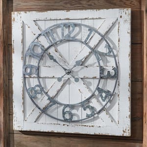 Barn Door Wall Clock