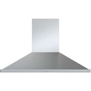 Siena Pro 42 in. 1200 CFM Island Mount with LED Light Range Hood in Stainless Steel