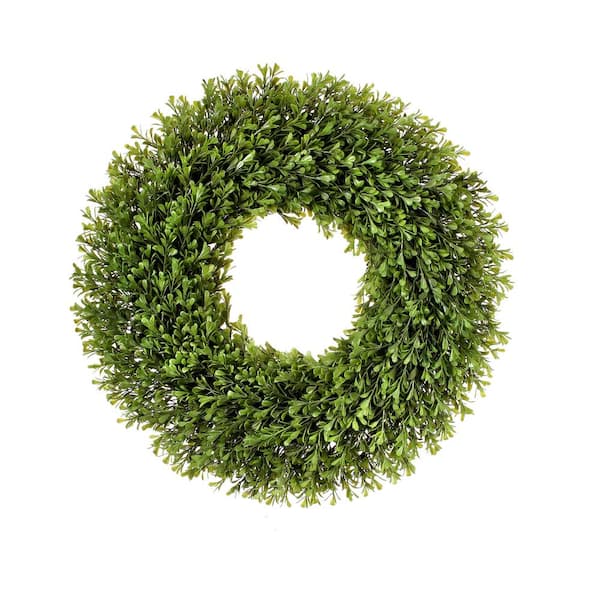 Regency International Spring 21 in. Artificial Boxwood Wreath