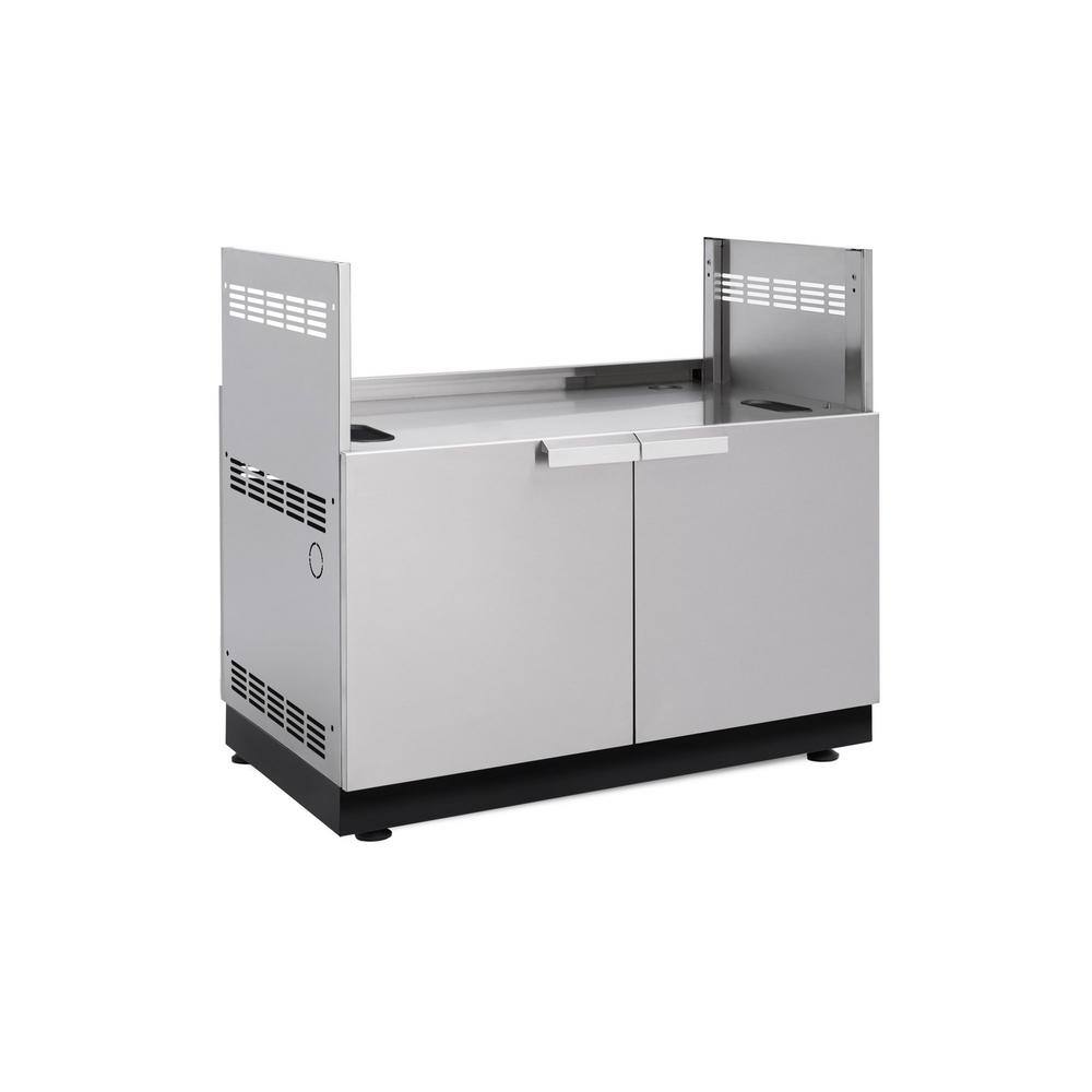 Stainless Steel 40-Inch Outdoor Grill Cabinet with Storage