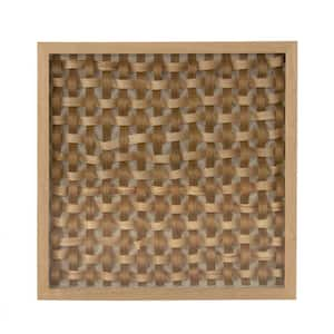 Abstract Wood Slice Wall Art