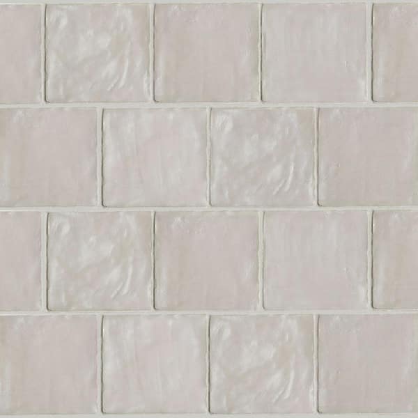 Apollo Tile Green 4 in. x 4 in. Polished and Honed Ceramic Mosaic Tile (5.38 sq. ft./Case)