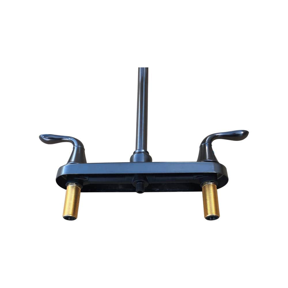 Oil Rubbed Bronze Two-Handle Kitchen Faucet