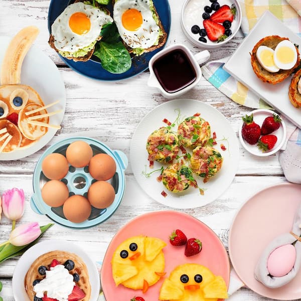 Smart Egg Cooker With Auto Shut-Off – Rapid 6 Egg Capacity Steamer For Soft, Medium, Hard Boiled Eggs & More