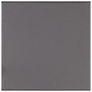 Quarry Black 6 in. x 6 in. Ceramic Floor and Wall Tile (5.94 sq. ft./Case)