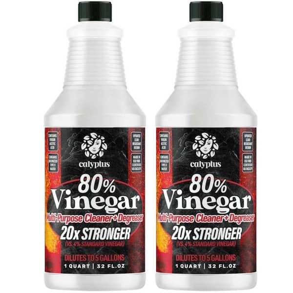 32 oz. 80% Cleaning Vinegar All-Purpose Cleaner 20X Concentrate (2-Pack)