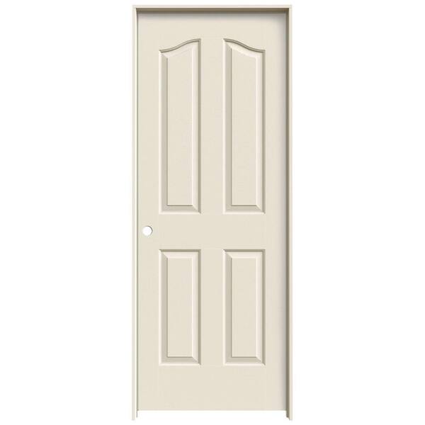 JELD-WEN 24 in. x 80 in. Provincial Primed Right-Hand Smooth Molded Composite Single Prehung Interior Door