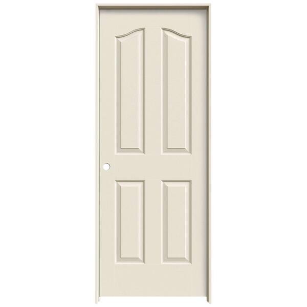 JELD-WEN 30 in. x 80 in. Provincial Primed Right-Hand Smooth Molded Composite Single Prehung Interior Door