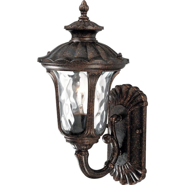 1-Light Vintage Bronze Outdoor Wall Mount