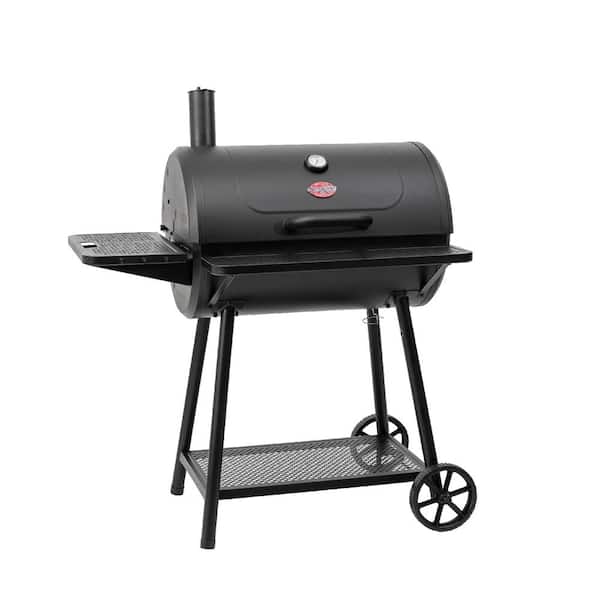 Char-Griller Blazer Charcoal Grill in Black - The Depot