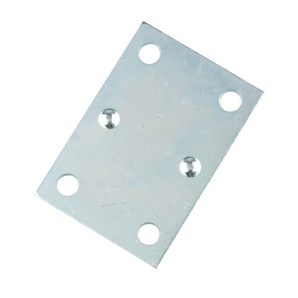Everbilt 2 in. Zinc Plated Double-Wide Mending Plate