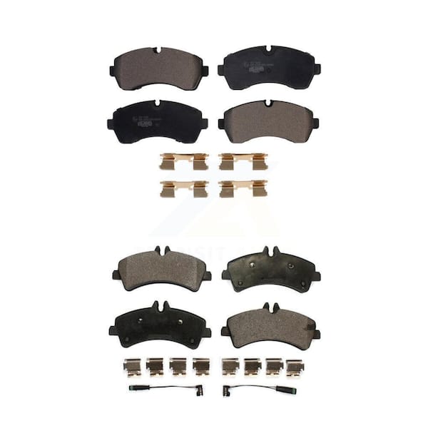 TEC Front Rear Ceramic Brake Pads Kit For Sprinter 3500 Mercedes-Benz Freightliner Dodge KTC-100628