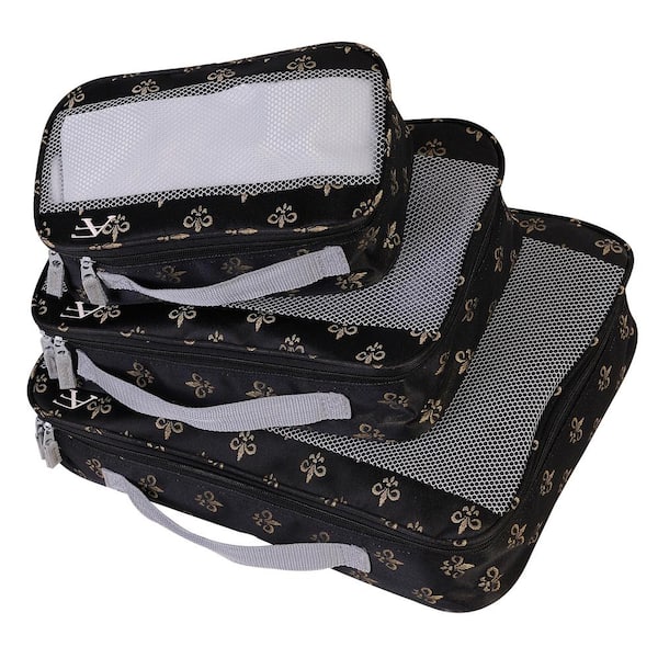 Fleur De Lis Packing Cubes (3-Piece Set)