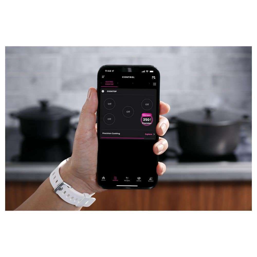 30-Inch Black Induction Cooktop with Touch Control