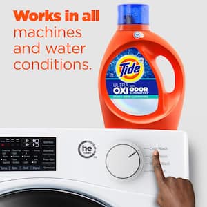 132 oz. Ultra Oxi Odor Eliminators Liquid Laundry Detergent (94-Loads)
