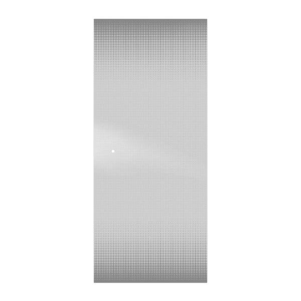 Delta 27-3/8 in. x 63-1/8 in. x 1/4 in. (6 mm) Frameless Pivot Shower Door Glass Panel in Droplet (For 30-33 in. Doors)