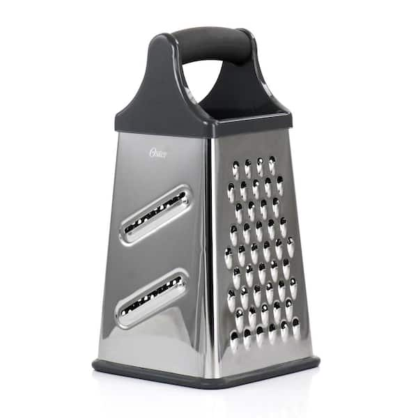  Kitchen Box Grater, Stainless Steel Cheese Grater - 6