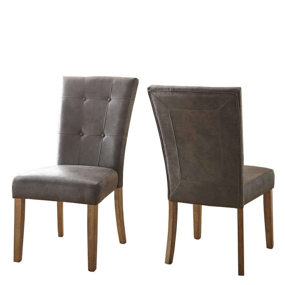 Steve Silver Company Debby Grey Side Chair (Set of 2) DB550S - The Home  Depot