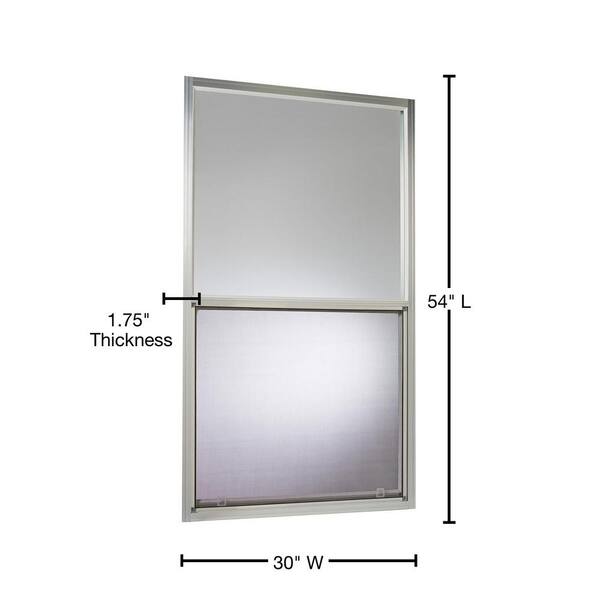 TAFCO WINDOWS 30 in. x 54 in. Mobile Home Single Hung Aluminum