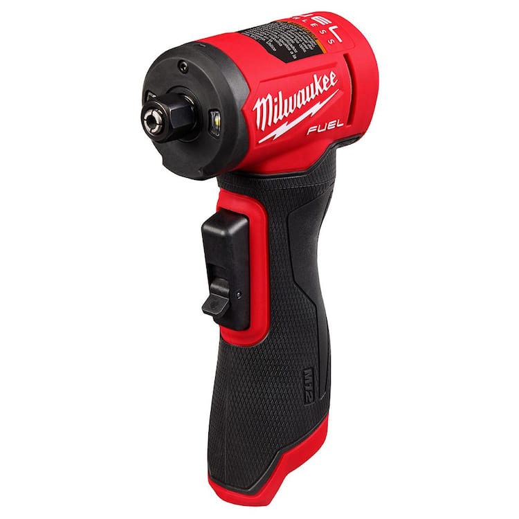 Milwaukee M12 FUEL 12V Lithium-Ion Brushless Cordless 1/4 in. Right Angle Die Grinder (Tool-Only)
