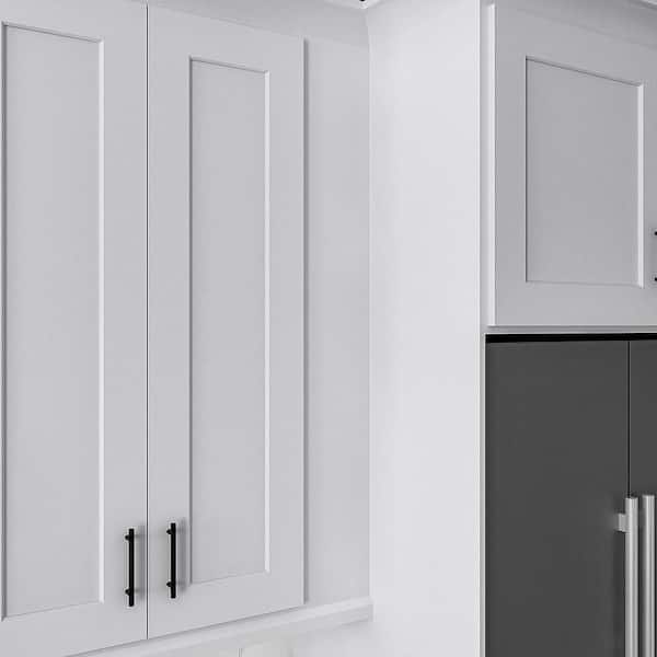 6 in. W x 42 in. H x 0.75 in. D in Laguna Grey Double Shaker Wall Filler