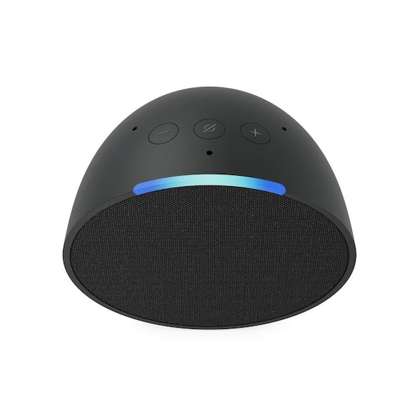 Amazon Echo Pop (1st Gen, 2023 Release) Full Sound Compact Smart Speaker  with Alexa, Charcoal B09WNK39JN - The Home Depot