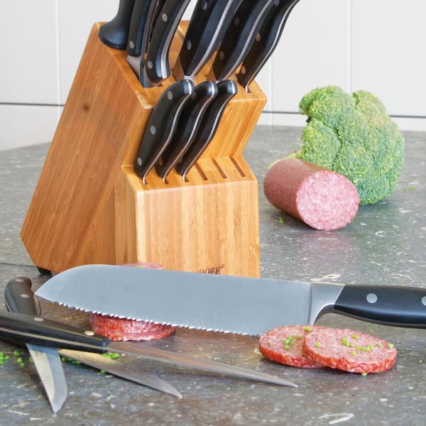 Kitchen Knife Set, Ansari Forge 4-Piece Knife Set With Bag