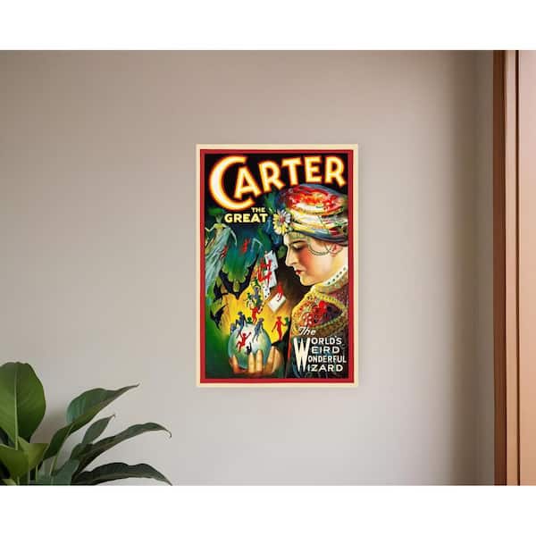 HomeRoots 12 in. Multicolor Vintage C1920S Carter Vintage Magic