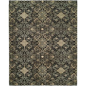 Black 6 ft. x 9 ft. Area Rug