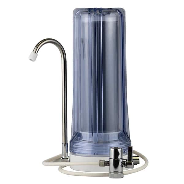 Matterhorn 2-Stage Countertop Water Filter in Clear MCT-8010CL