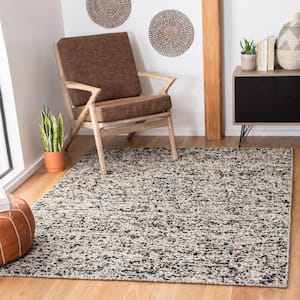 Natura Beige/Gray 5 ft. x 8 ft. Solid Area Rug