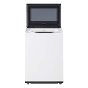 5.3 cu. ft. SMART Top Load Washer in Alpine White with Agitator, Easy Unload and TurboWash3D Technology