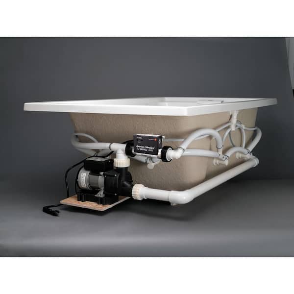 Everclean Whirlpool Bathtub With Jets And Heater American Standard