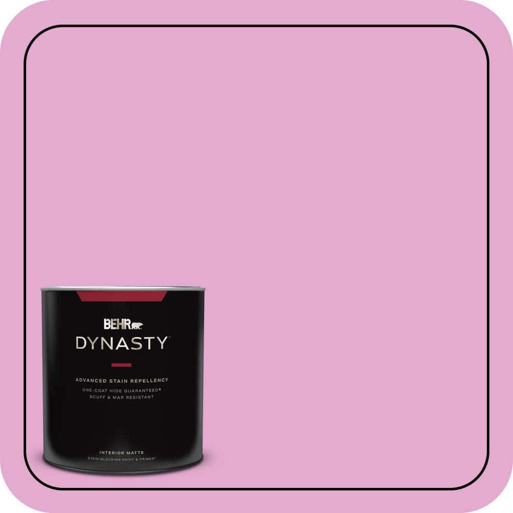 1 qt. #680A-3 Pink Bliss Matte Interior Stain-Blocking Paint and Primer price history on PriceWatchPro