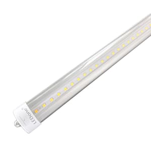 38-Watt Linear 8 ft. FA-8 Single-Pin T8 Clear Lens LED Tube Light Bulb, Cool White (4000K) (20-Pack)