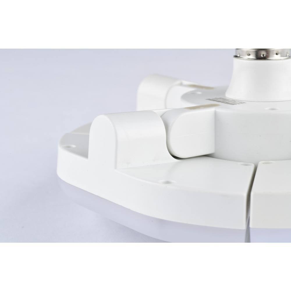 20W White Plastic LED Motion Sensor Security Flood Light