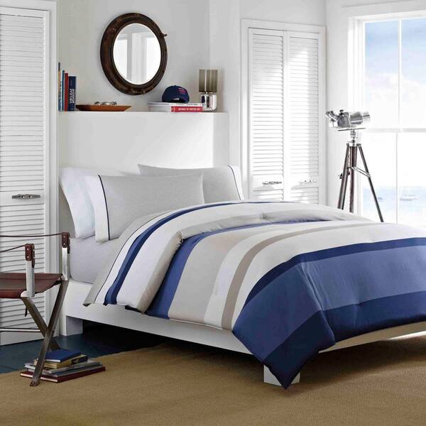 Nautica Grand Bank 3-Piece Duvet Cover Set, King