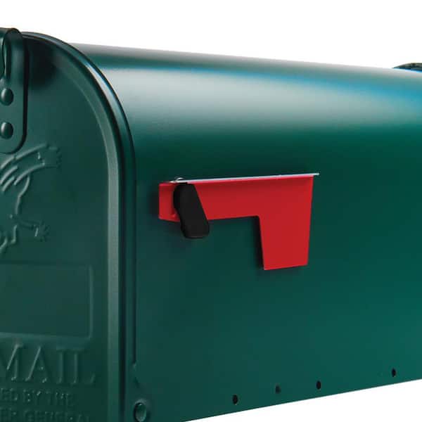 Replacement Aluminum Mailbox Flag Kit, Red