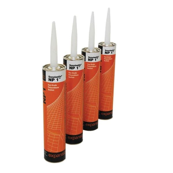 Sonneborn NP1 10.1 oz. Gun-Grade Polyurethane Sealants (4-Pack) White