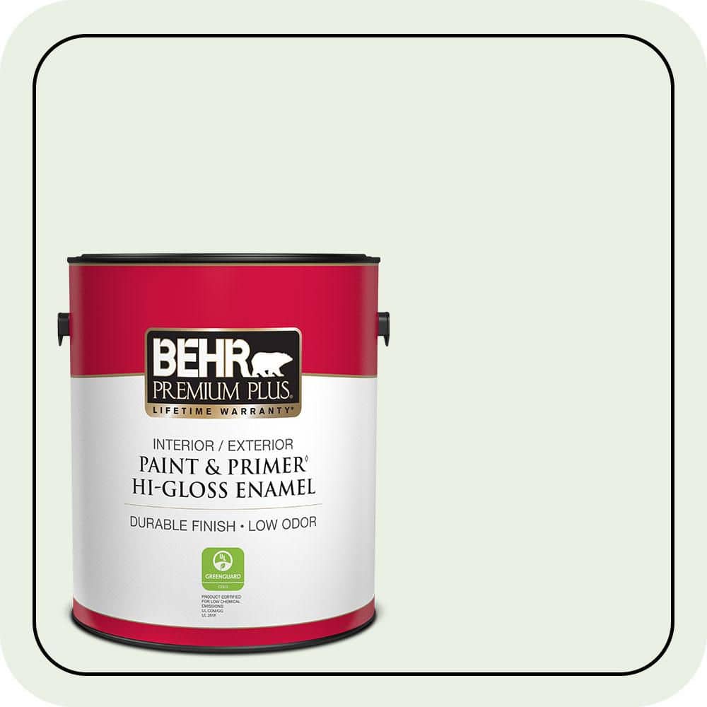 1 gal. #440C-1 Cool White Hi-Gloss Enamel Interior/Exterior Paint & Primer price history on PriceWatchPro