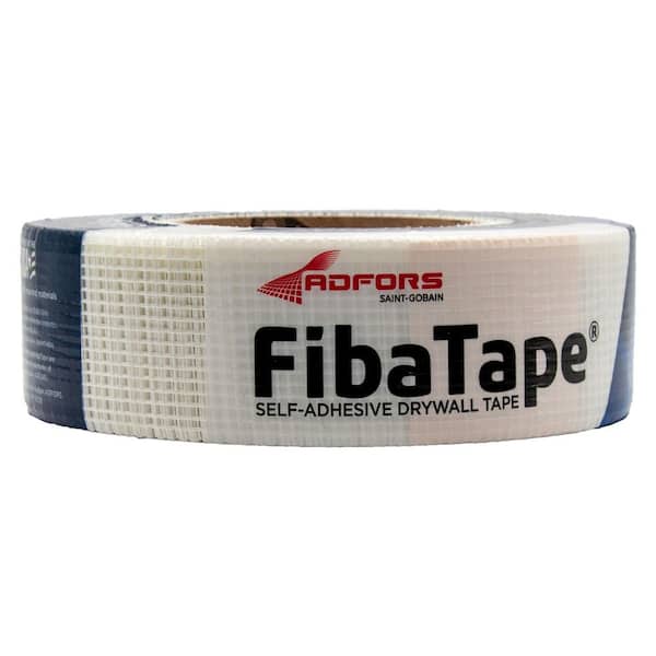 FibaTape Standard White 1-7/8 in. x 500 ft. Self-Adhesive Mesh Drywall Joint Tape