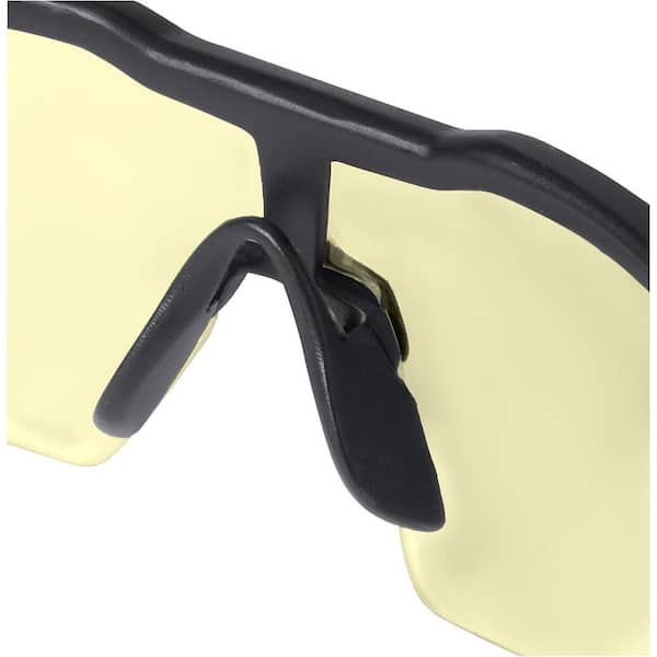 Milwaukee Yellow Safety Glasses Anti-Scratch Lenses 48-73-2100