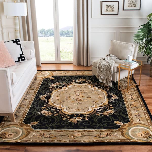 Empire Assorted 10 ft. x 14 ft. Border Medallion Area Rug