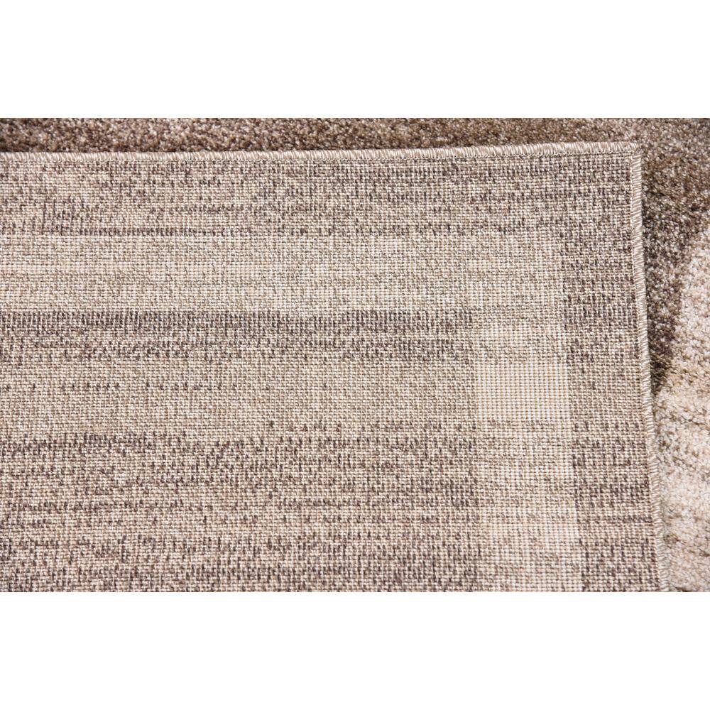Del Mar Tufted Rectangular Light Brown & Beige Easy-Care Rug