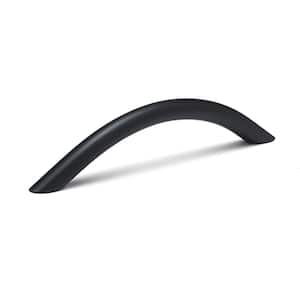 Douglaston Collection 5 1/16 in. (128 mm) Matte Black Modern Cabinet Arch Pull